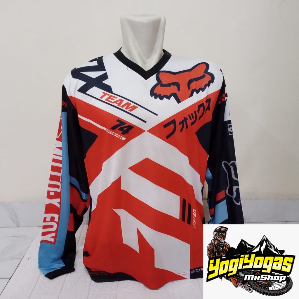JERSY TRAIL CROSS JERSEY FULLPRINT KUALITAS PREMIUM BAJU CROSS OFFROAD JERSY SEPEDA PREMIUM BAJU TRA