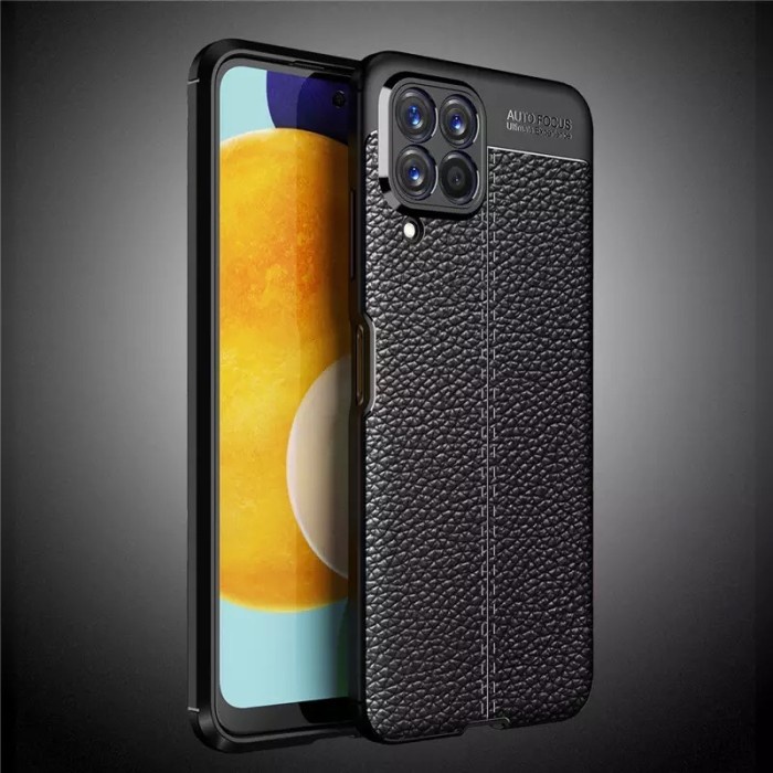 Soft Case Samsung M53 5G / M33 5G Auto Focus Leather Premium Casing