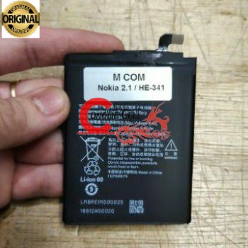 Battery Batere Batre Baterai Mcom Nokia 2.1 HE341 HE 341 TA-1080 TA-1092 TA-1084 TA-1093 TA-1086 Kap