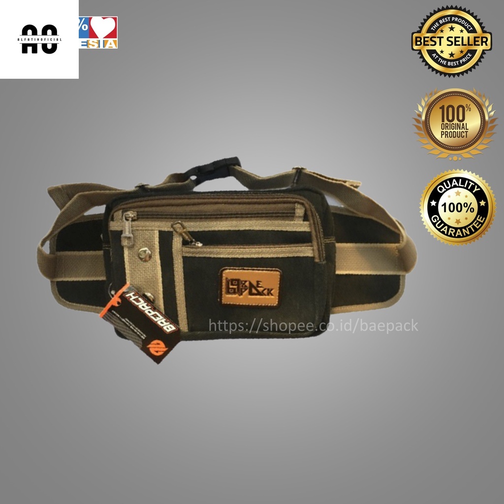 (ao) TAS PINGGANG BAEPACK / tas pinggang pria / tas pinggang wanita / tas pinggang cowok