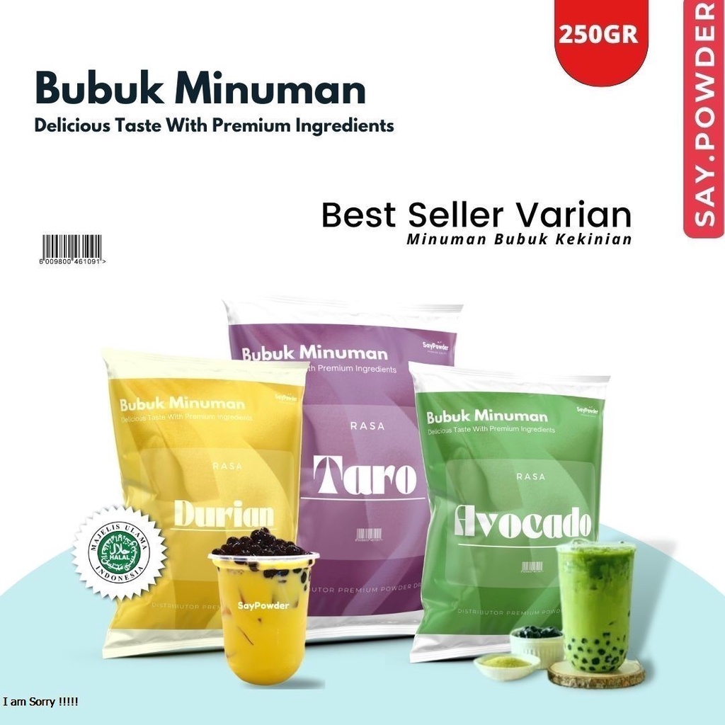 

Bubuk Minuman Rasa Premium 250 Gram Aneka Rasa Serbuk Minuman Sachet Serbuk Minuman Kekinian Powder Minuman Serbuk Bubuk Minuman kekinian Minuman Bubuk Rasa Minuman Serbuk Kekinian Serbuk Minuman Boba