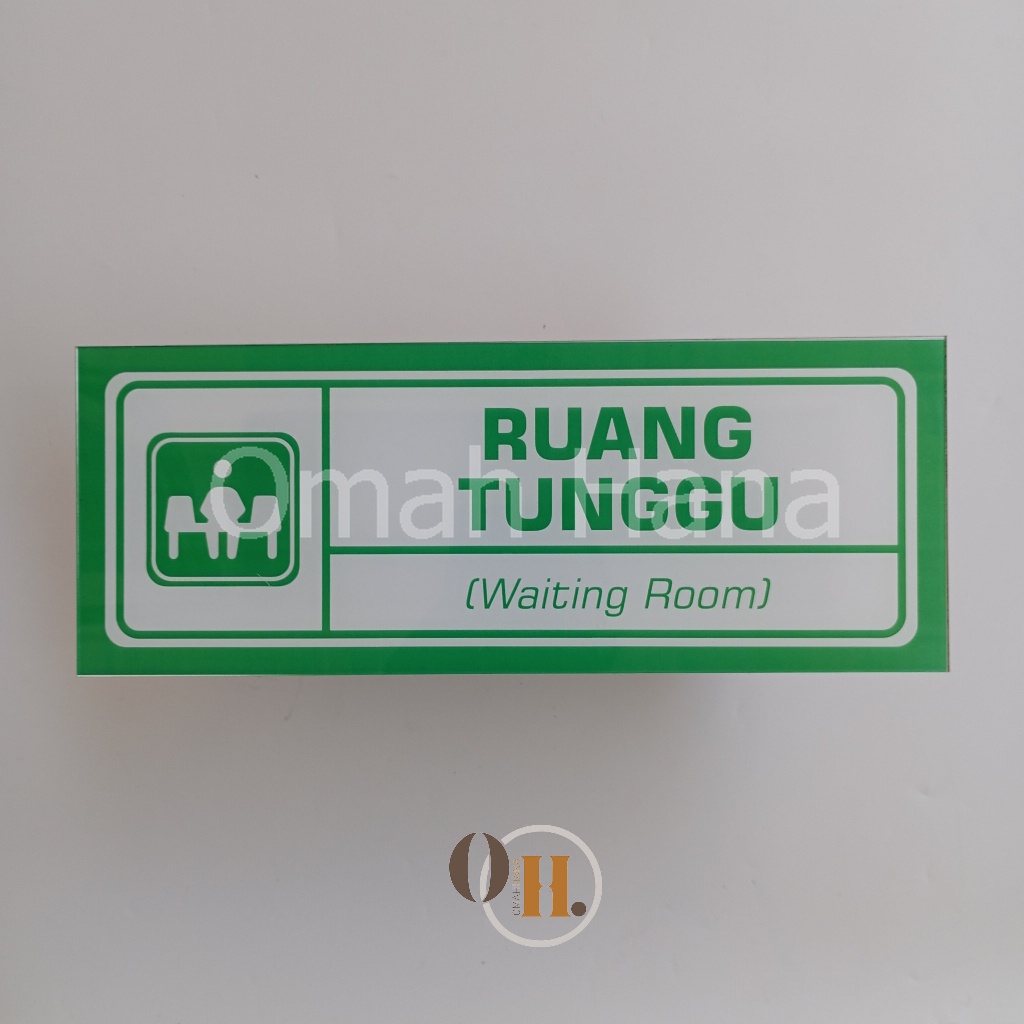 

Akrilik Ruang Tunggu - Papan Akrilik Nama Ruang - Akrilik Ruangan
