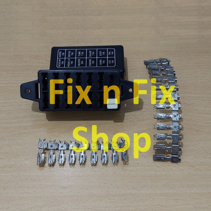 Fuse Box DAIHATSU TAFT F70 FEROZA HILINE Kotak Sekring Sekering F-70 SPAREPART
