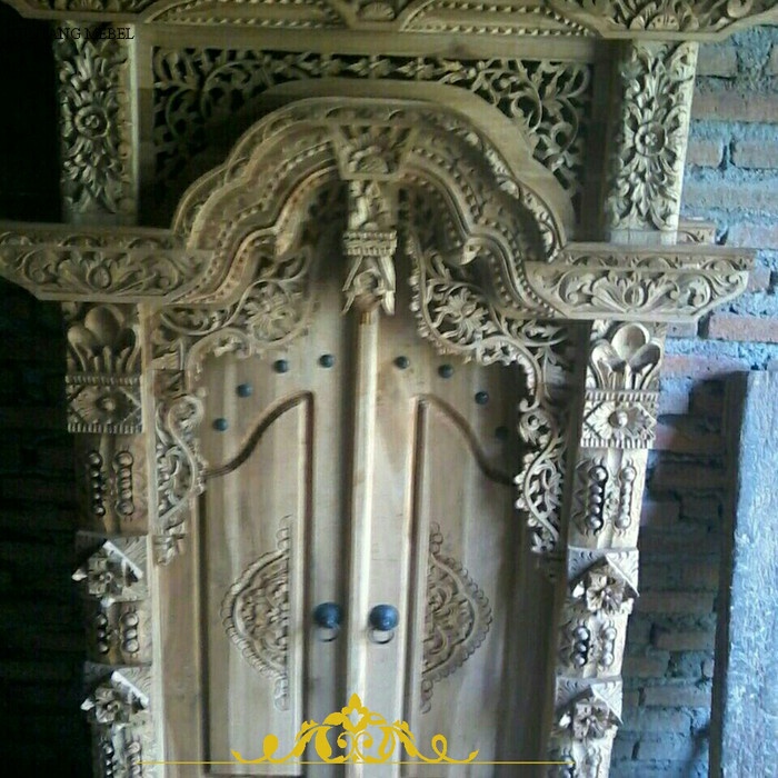 Termurah jendela gebyok mentahan kayu jati furniture jepara