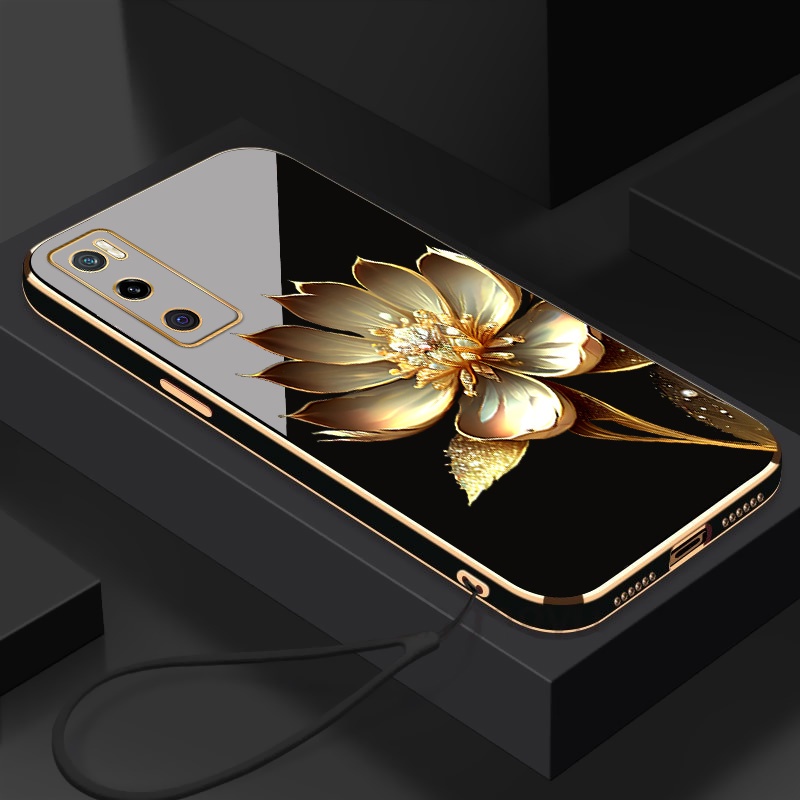 Case vivo V20 SE Y70 V21 4G 5G V21S V23 S12 V23E Y75 S10e V25 V25E 4G V27 S16 V27e Mewah Elektroplat