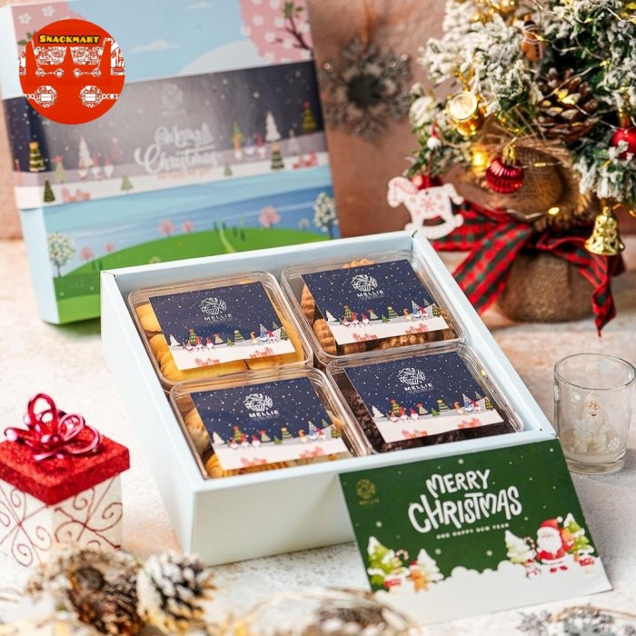 

Hampers Natal 2023 Kue Kering Parcel Christmas Natal Standard 4box
