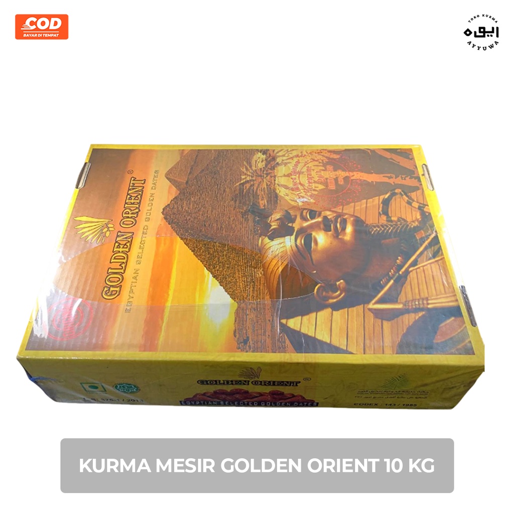

KURMA MESIR GOLDEN VALLEY 10 KG / KURMA GOLDEN VALEY 10KG / KURMA MESIR