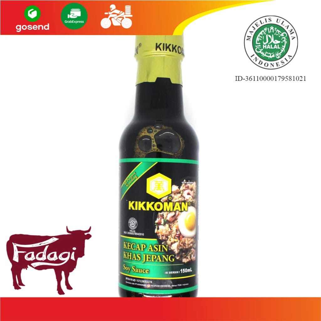 

Kikkoman Soy Sauce - Kecap Asin Khas Jepang 150gr