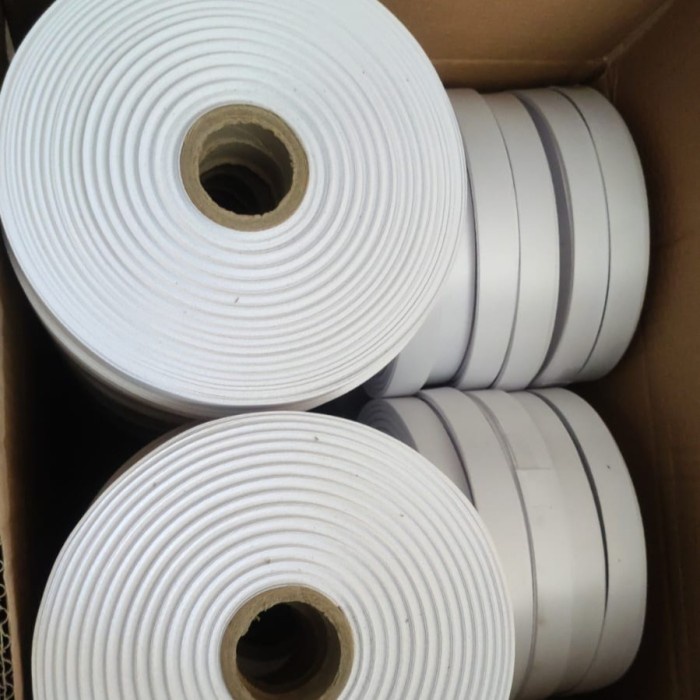 

Bahan Tali Lanyard Tissue Pita utk Printing Sublim 2cm Lokal/Impor - Impor