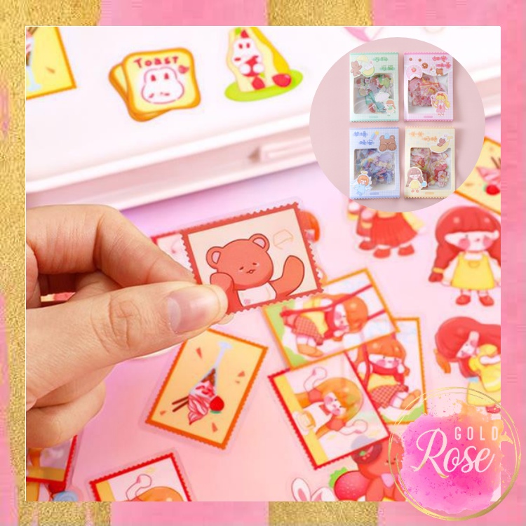 

ℛ - 6056 Stiker Dekor Buku / Stiker Menghiasi Catatan Lucu / Soft Cute Sticker Pack / Sticker Diary Scrapbook DIY