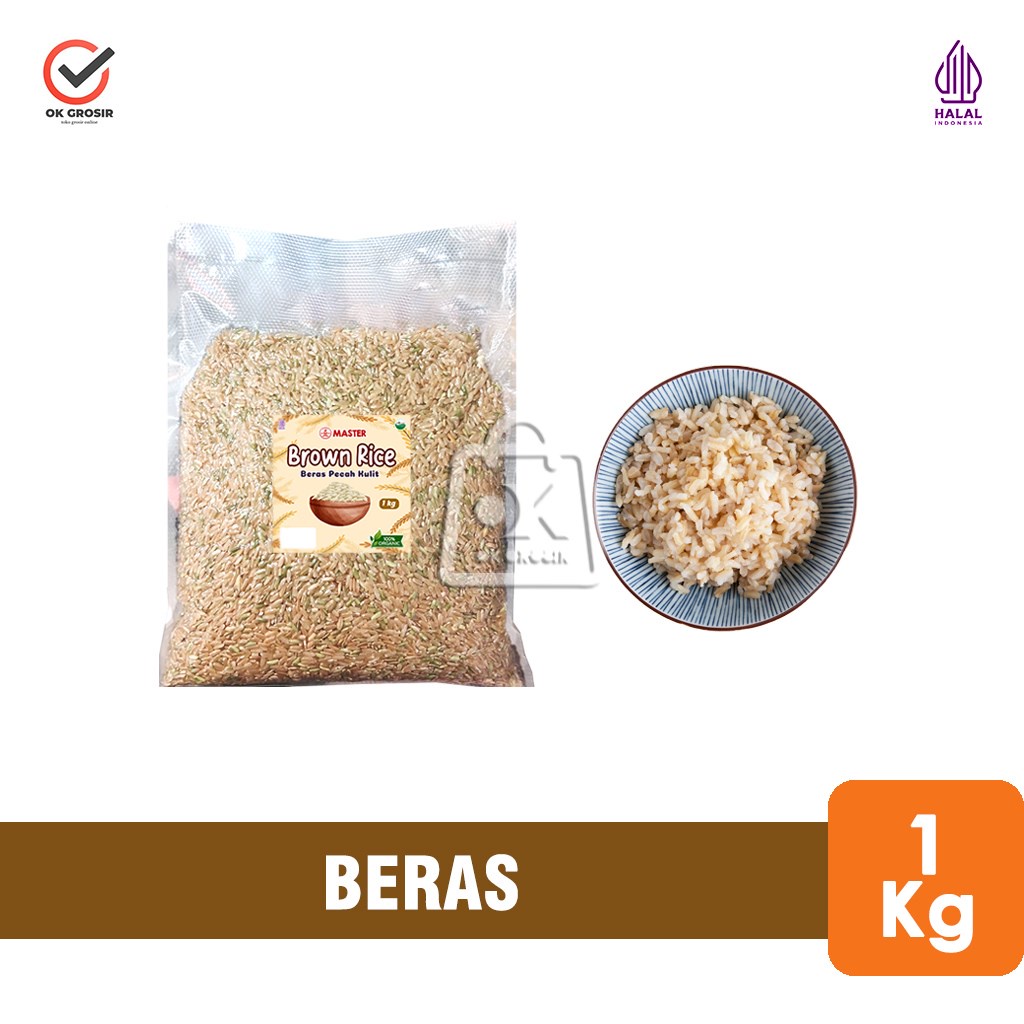 

Brown Rice / Beras Pecah Kulit / Beras Cokelat (1 Kg)