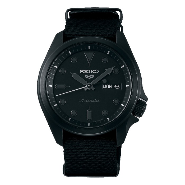JAM TANGAN PRIA SEIKO 5 SPORTS SRPE69K1 NYLON STRAP ORIGINAL