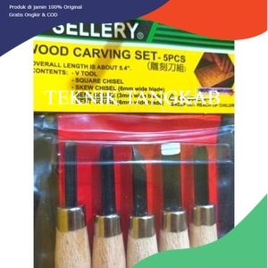 

Sellery Pisau Ukir 5 Pcs Pahat Kayu Sellery Hobby Knife Wood Carving
