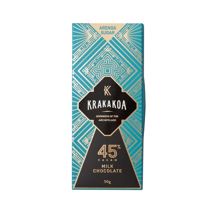 

[KUALITAS TERBAIK] Krakakoa Arenga 45% Milk Chocolate