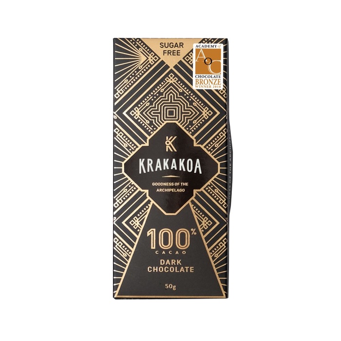 

[KUALITAS TERBAIK] Krakakoa Arenga 100% Dark Chocolate
