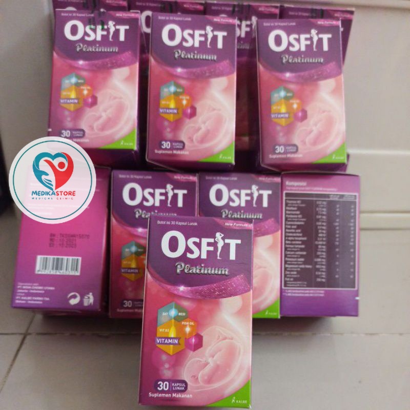 (murah)- Osfit Platinum DHA per Box 30 kapsul