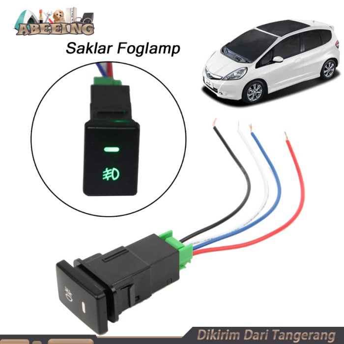 Switch Saklar Foglamp Mobil Untuk Honda Jazz Brio Mobilio Freed Accord