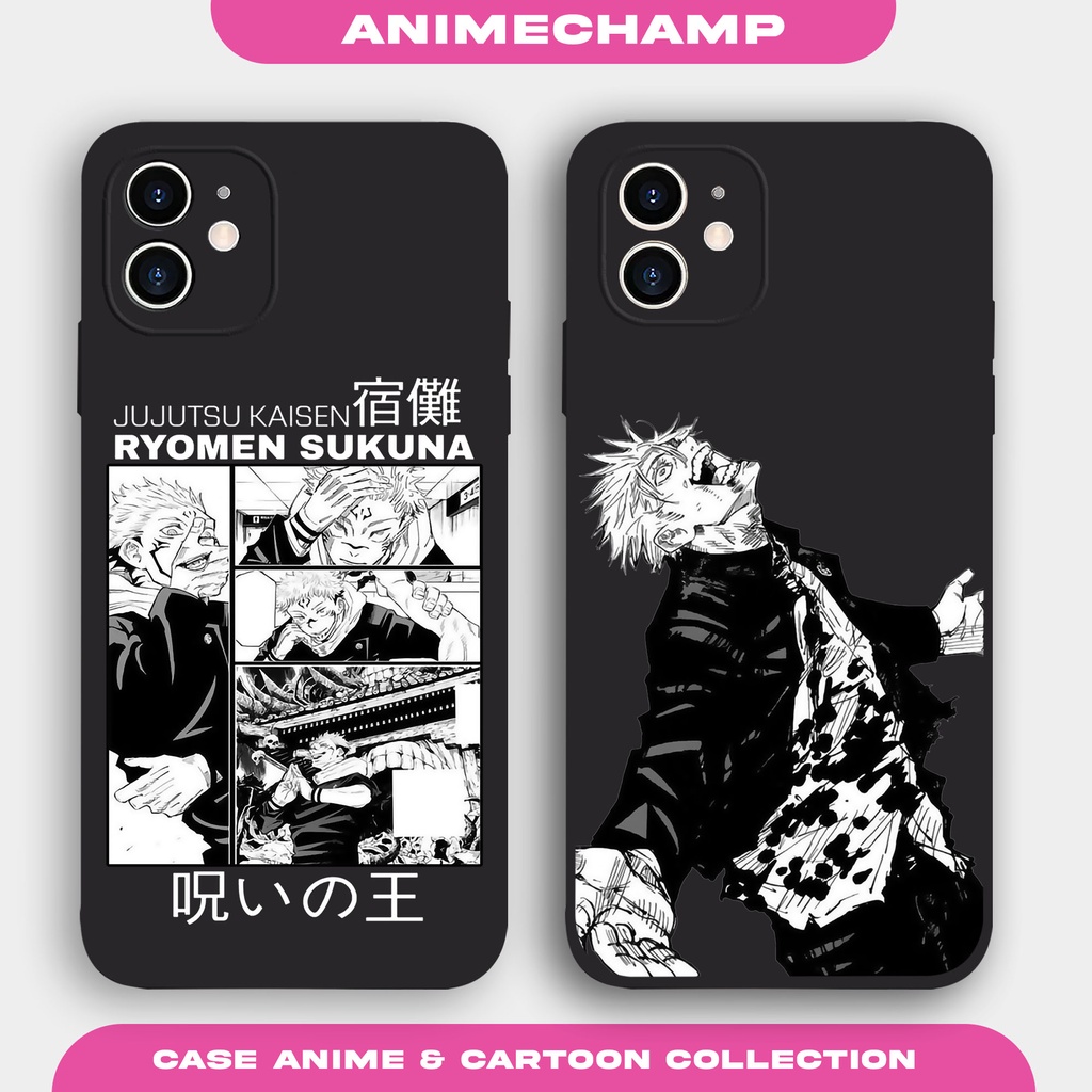 Case Gojo Jujutsu Kaisen AC401 Infinix Note30 Hot30i Smart 7 6 5 4 Hot 10 11 10S 11S 12 12i  9PLAY 1