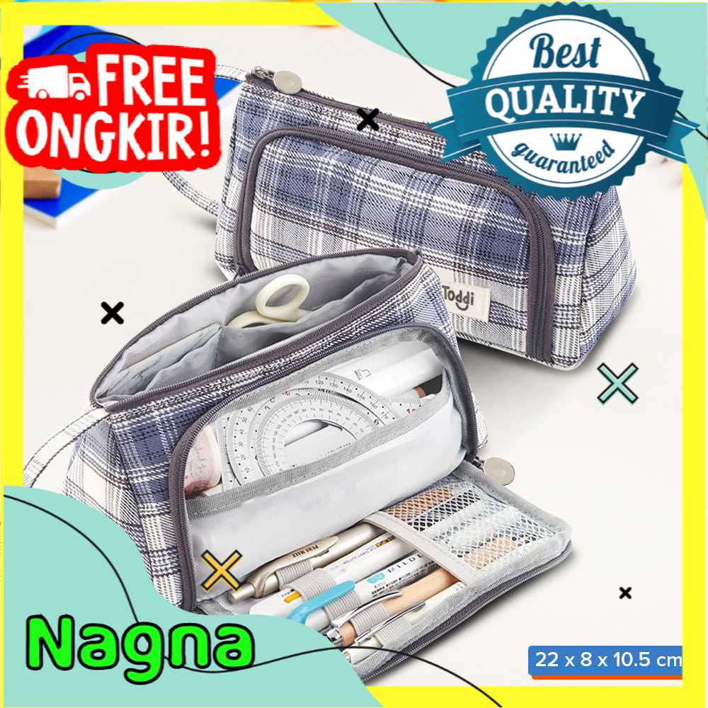 

Nagnaa ~ Toddi Tempat Pensil Pencil Case Pouch Stationery - YN317