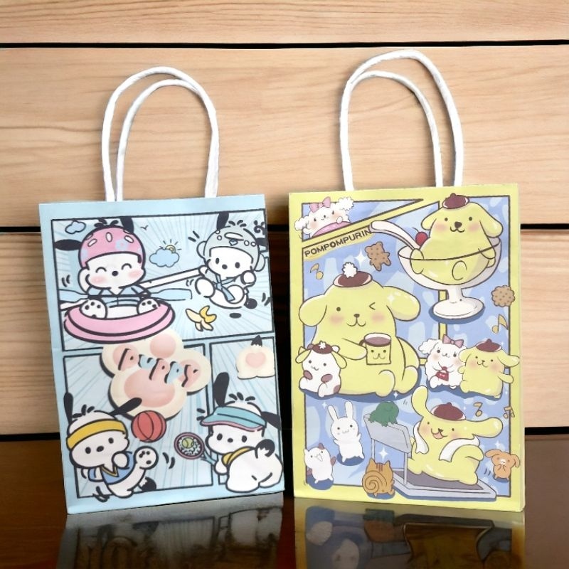 

PAPER BAG SANRIO / TAS PAPERBAG SANRIO / TAS ULANG TAHUN CINNAMOROL MELODY KUROMI