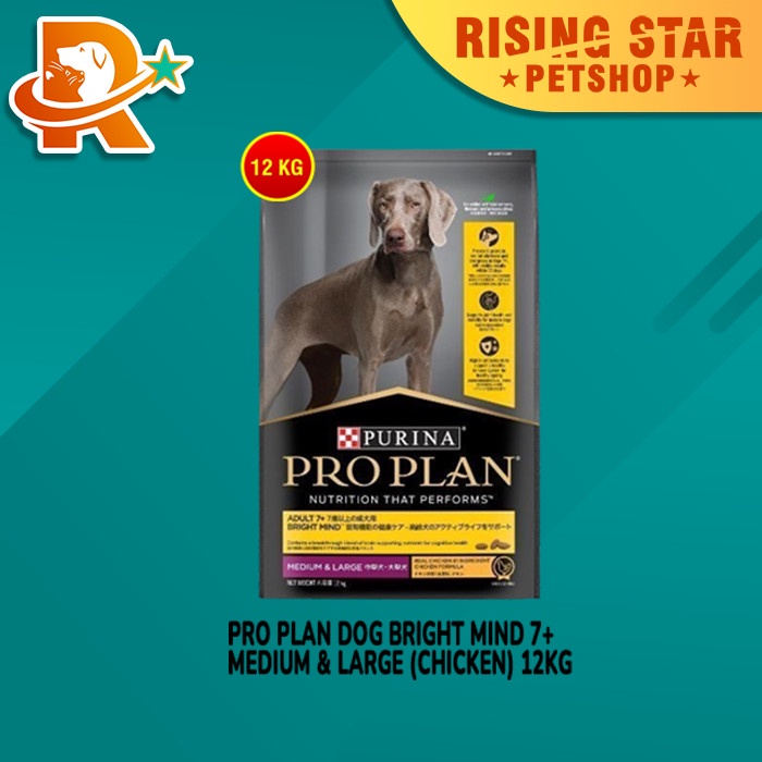 Pro Plan Dog Bright Mind Medium Large 7+ Senior 12 Kg