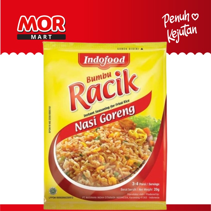 

RACIK Bumbu Nasi Goreng Instan 20g