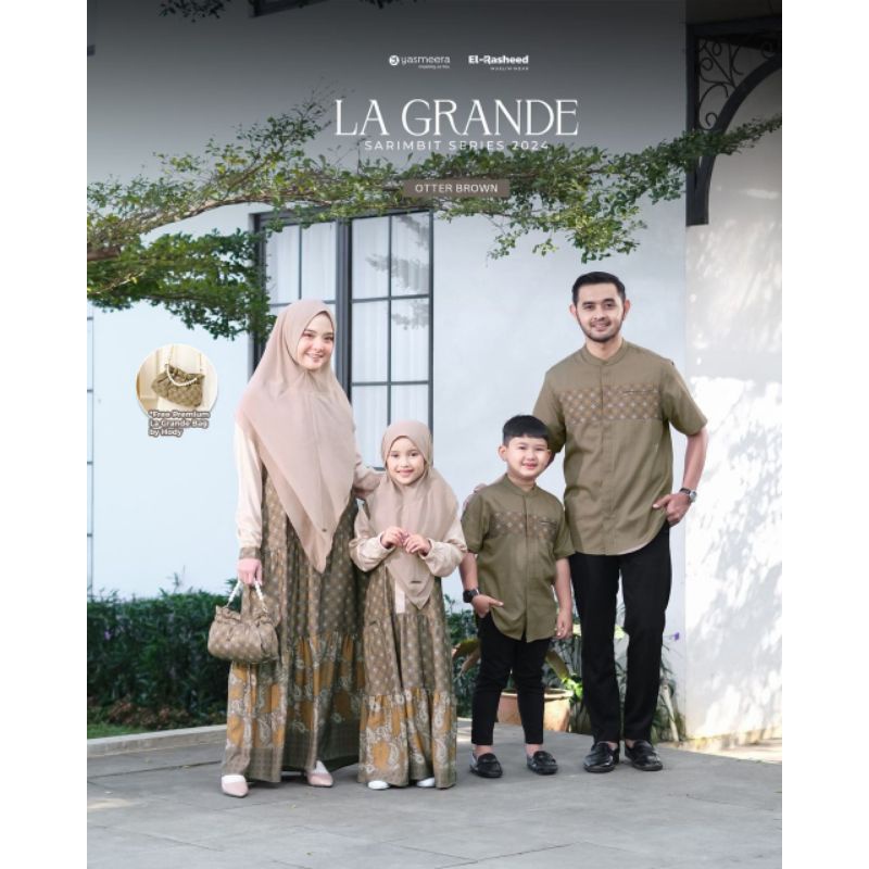 LA GRANDE SARIMBIT SERIES BY YASMEERA /LA GRANDE SARIMBIT SERIES OTTER BROWN /YASMEERA SARIMBIT 2024