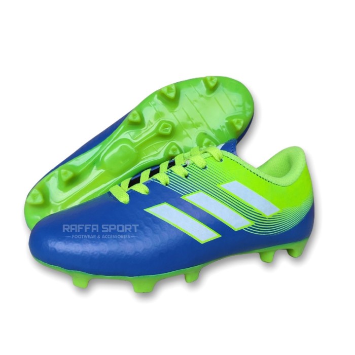 Terlaris ✨ -Sepatu Bola Anak Adidas X Techfit Booth Junior - Merah Stabilo, 35