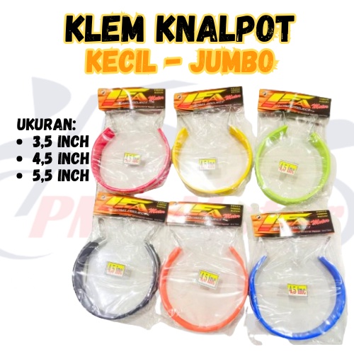 Klem Kleman Knalpot Kenalpot Breket Pangkon Knalpot Universal Vario Nmax Beat Vixion CB150R Scoopy