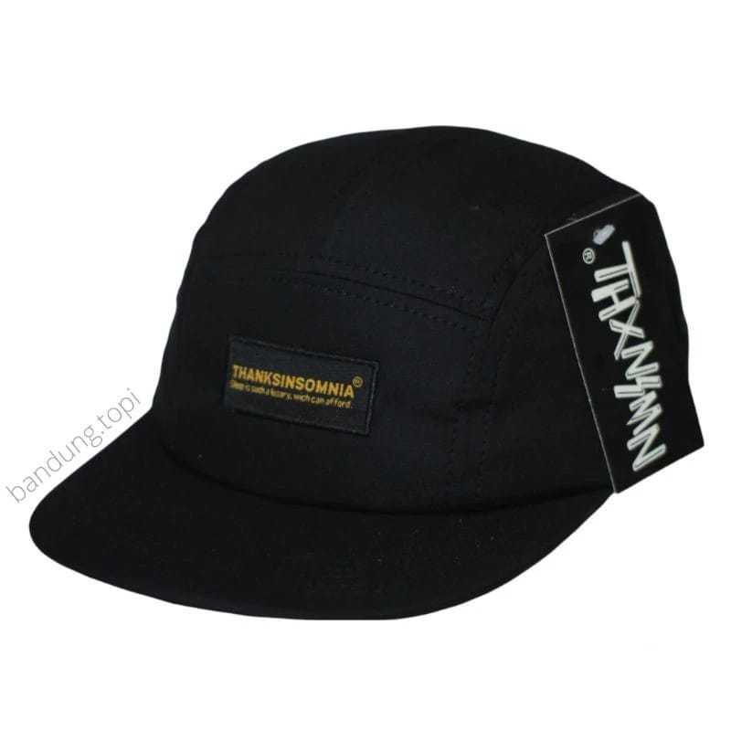 TOPI 5 PANEL PRIA WANITA CAP THANKSINSOMNIA TOPI 5 PANEL PRIA DEWASA BISA COD