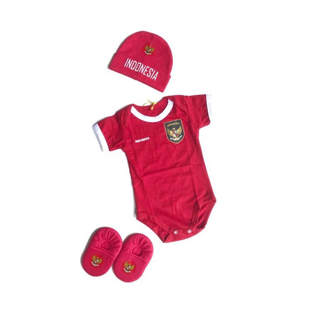 Baju Jumper Bayi Timnas Indonesia