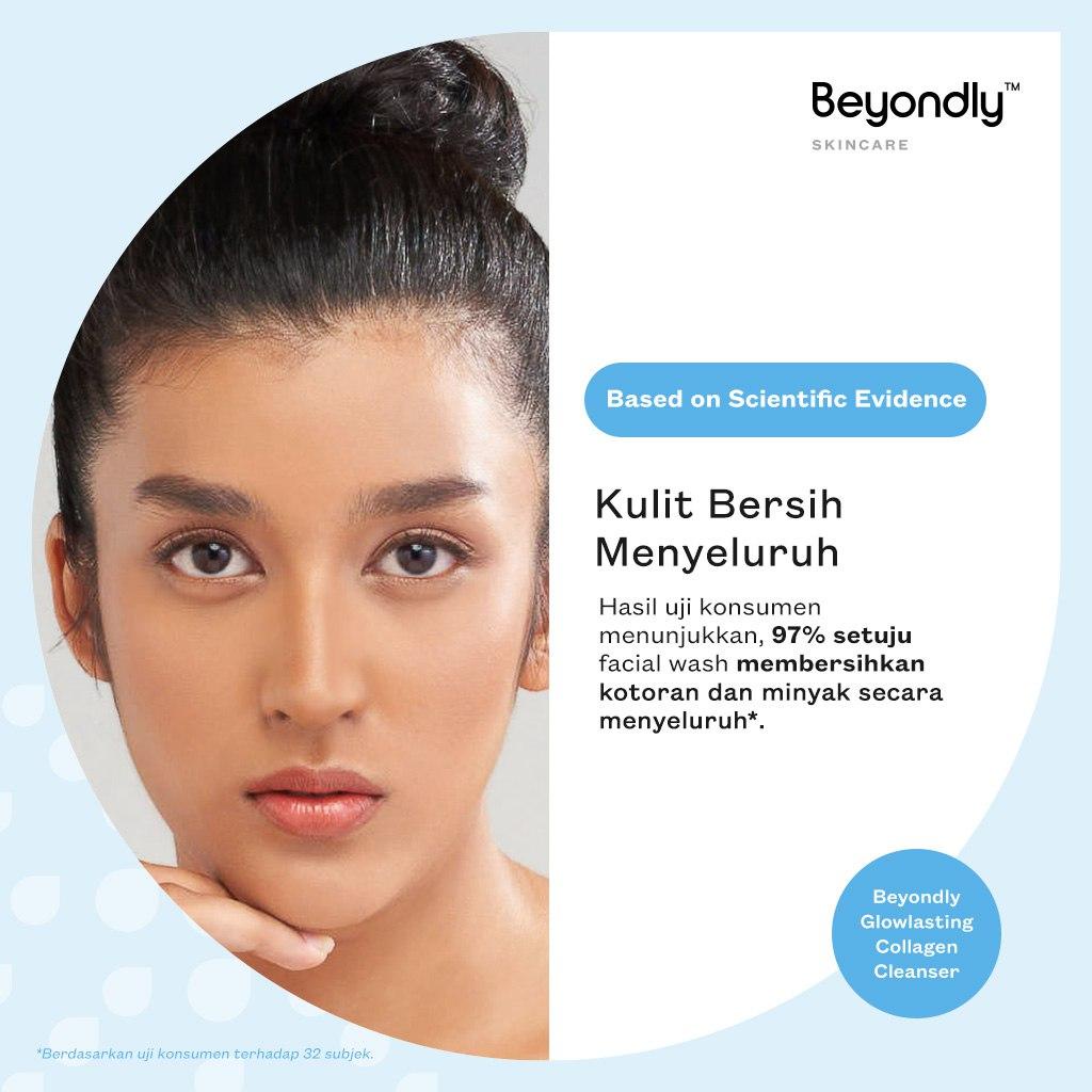 BEYONDLY paket Esential Glowlasting Collagen UV Care Moisturizer Collagen Cleanser