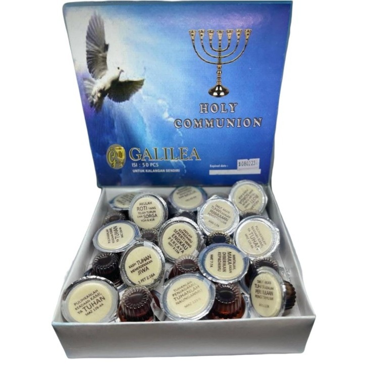 

Hosti Ayat dan Anggur Premium Galilea isi 50pcs GK