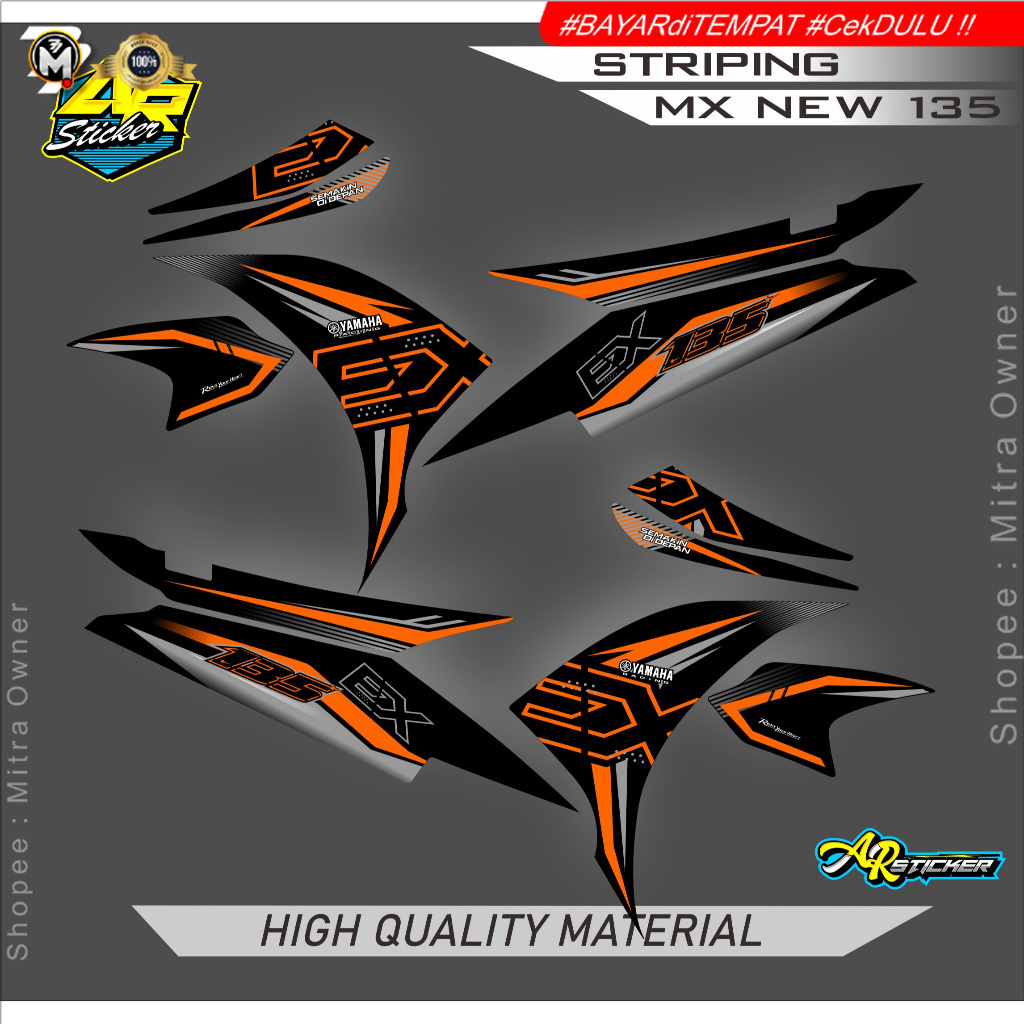 striping mx new 135 - striping mx new - jupiter mx - striping mx new exciter - striping jupiter mx n