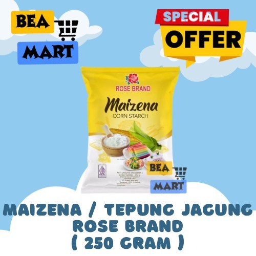 

Tepung Maizena Rose Brand 250gr | Tepung Pati Jagung Corn Starch RoseBrand 250 gr gram Halal