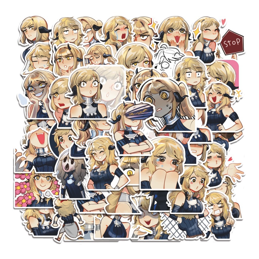 

COD 50 Pcs Stiker Nomolun Goddess in City Lucu Anti Air Untuk Dekorasi Notebook Sepeda Skateboard Handphone