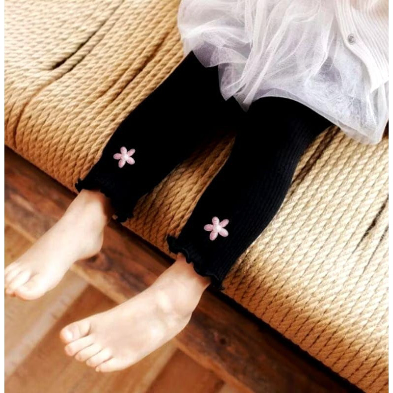 Legging bunga Bawahan anak Cewek usia 3-4 Tahun