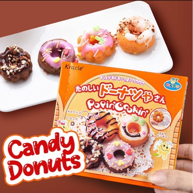 

www.tokopedia.com Kracie PopinCookin DIY Candy Jepang/ Permen Jepang - DONUTS