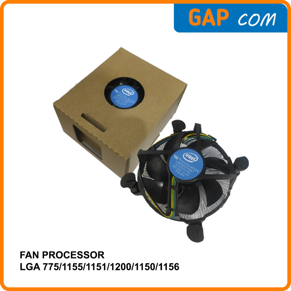 Fan Processor with Heatsink Intel LGA 775/1155/1151/1200/1150/1156 Original