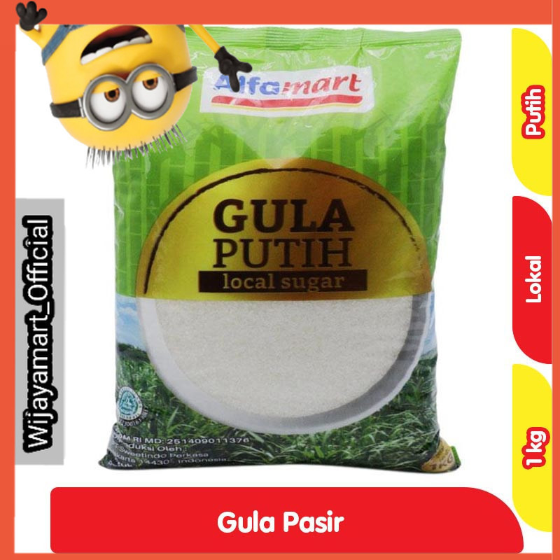 

Alfamart Gula Pasir Lokal Putih 1 kg