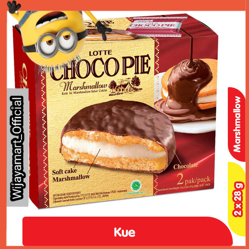 

Choco Pie Keik Marshmallow 2 x 28 g