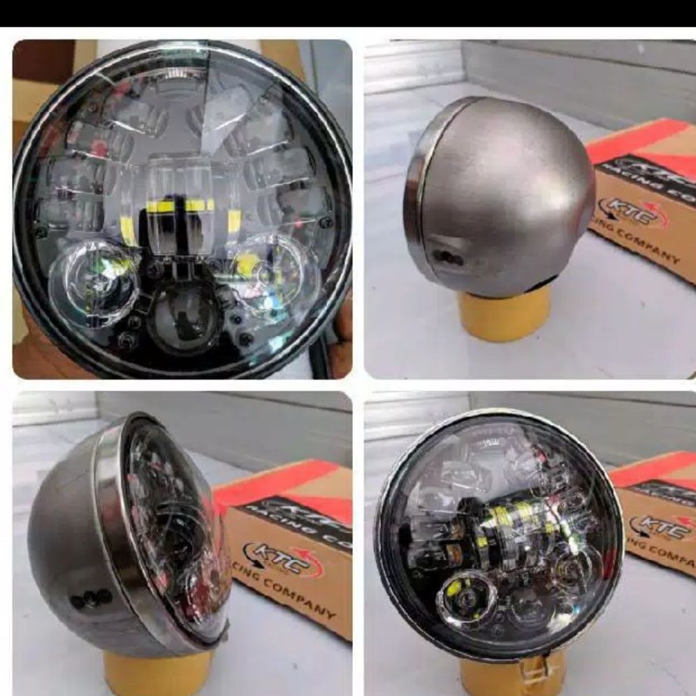 lampu daymaker 16 led set batok L2G pnp CB100 tiger gl