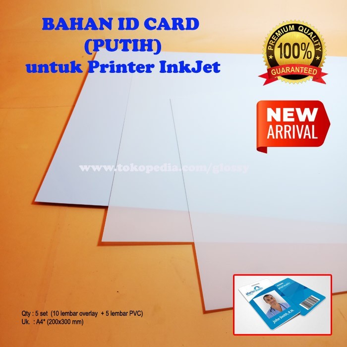 

Koleksi Terbaru- PVC BAHAN ID CARD ISI 5 SET - PUTIH 0.76