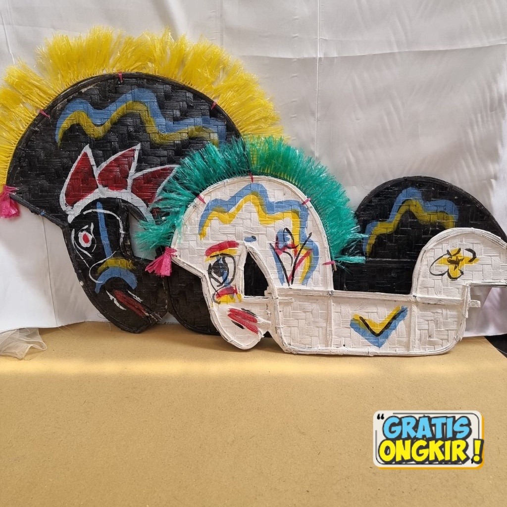 TERBARU  JARAN KEPANG BESAR / JARANAN REOG / Kuda Kepang Lumping Besar Jaranan 80cm / JARANAN DEWASA