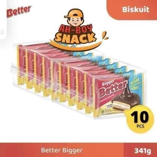 

BETTER RENCENG ECER RP 2.000 ISI 10 SACHET X 27 GRAM - WAFER BISKUIT BETTER