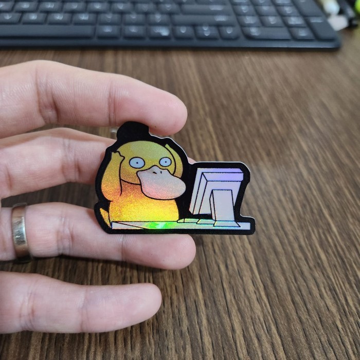 

Sticker Hologram Anime - PSH1366 - Pokemon - Psyduck