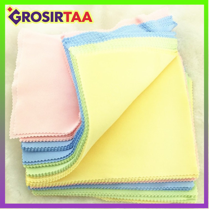 COD MAKASSAR Kain Lap Kacamata / Kain Pembersih Kacamata / Bahan Halus dan Lembut / Kain Serbaguna T