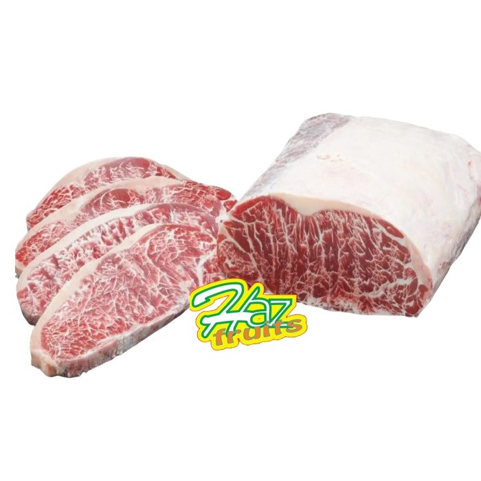 

Ryou Striploin Beef Steak 100 Gram x 10 Pcs - Premium Beef