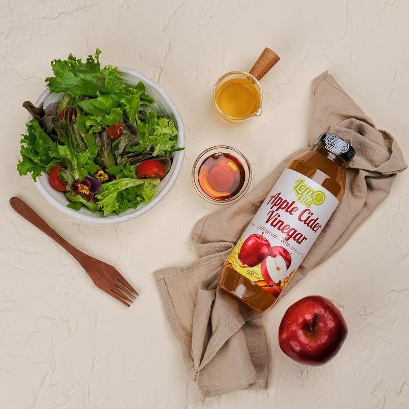 

Lemovita Cuka Apel 500ml Bebas Gula Rendah Lemak Alami