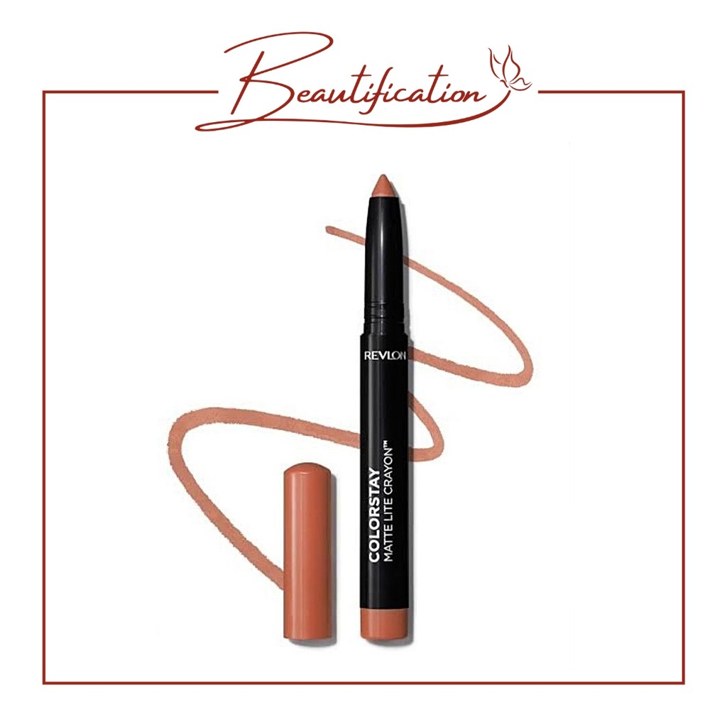Revlon Colorstay Matte Lite Crayon Lip Crayon Lipstick Lipstik (Original)